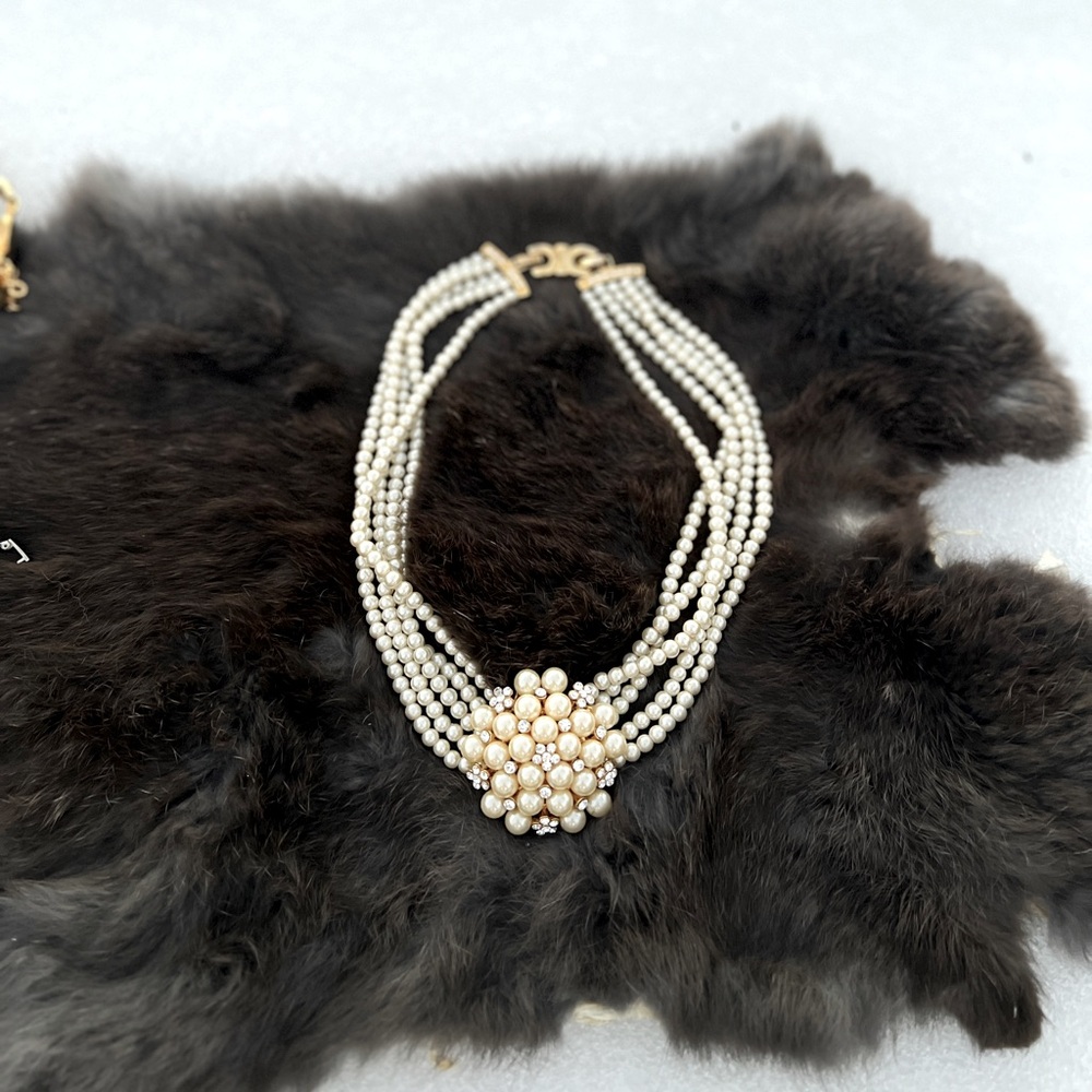 Circa 1980s Bridal necklace